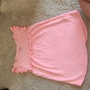 Salmon colored shirt